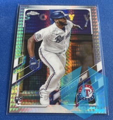 2021 Topps Chrome Prism #126 Sherten Apostel RC Texas Rangers